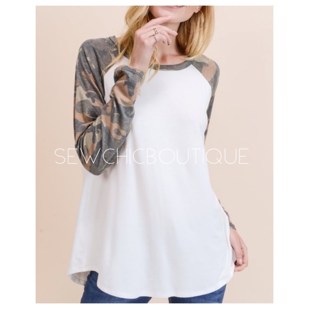 Camouflage Soft Perfect Raglan - Picture 4 of 4